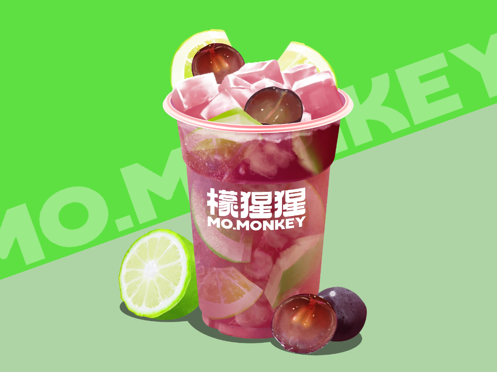 萄出生天柠檬茶