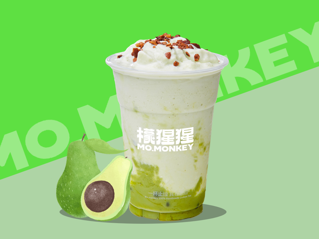 牛油果椰椰冰🥑+🥥