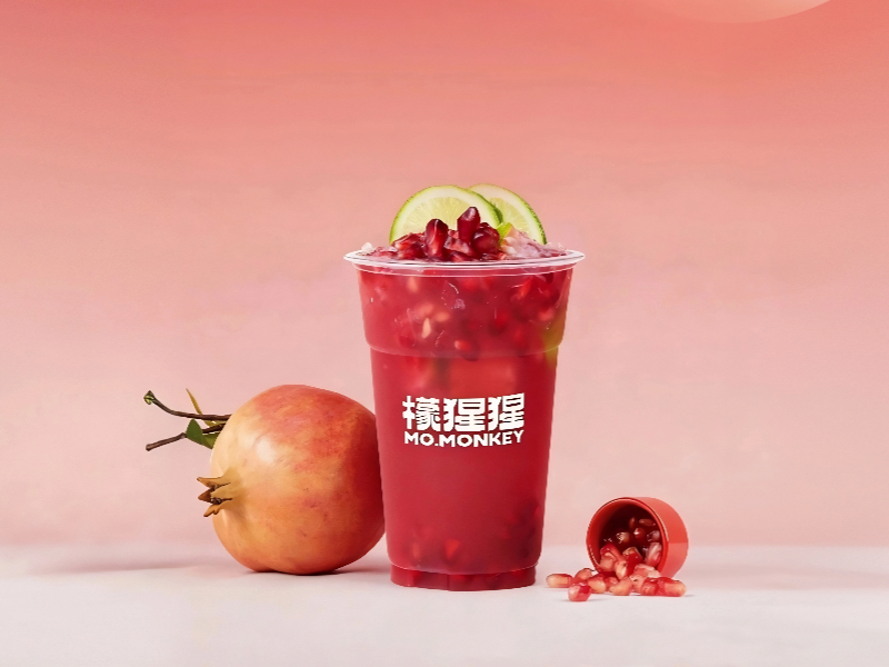 石榴冰柠檬茶