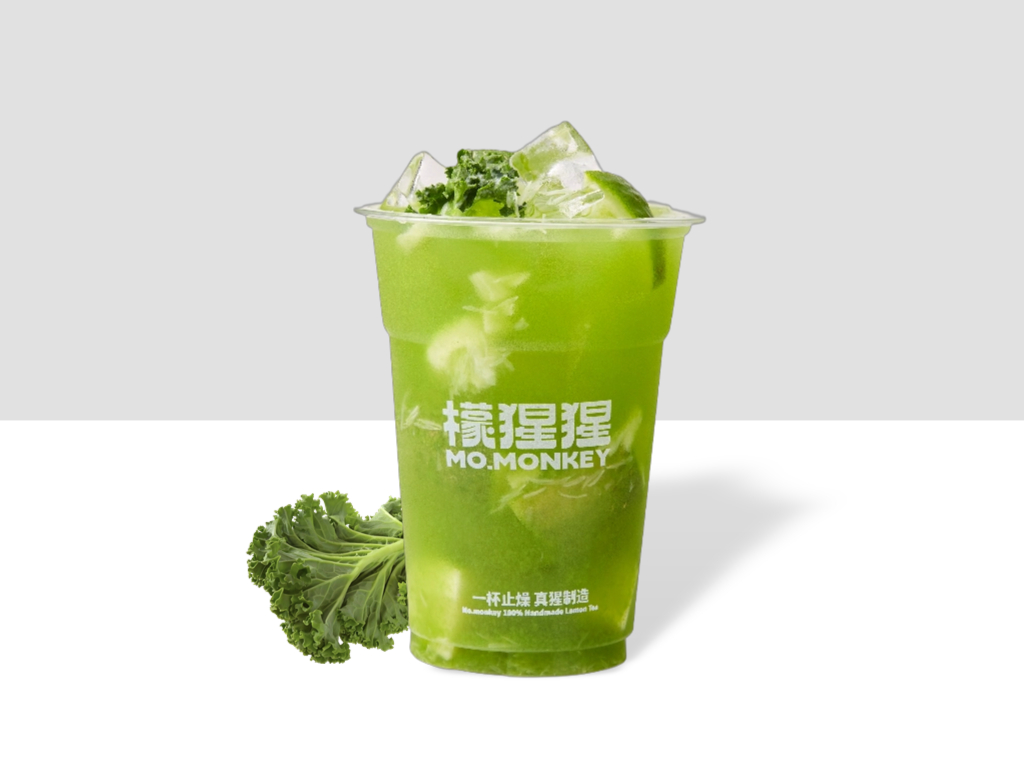 羽衣甘蓝柠檬茶