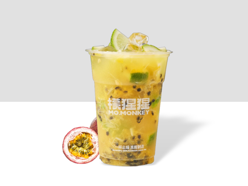 百香果柠檬茶
