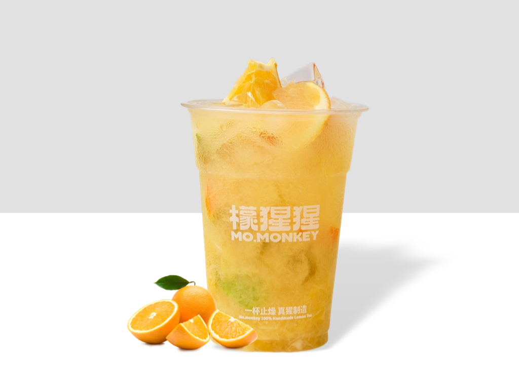 香橙柠檬茶
