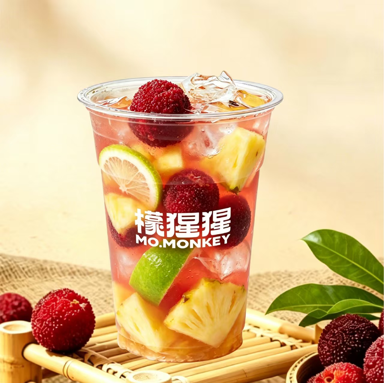 杨梅凤梨茶