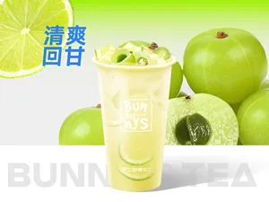 鮮榨 • 油柑冰檸茶