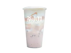 芋泥波波奶绿+