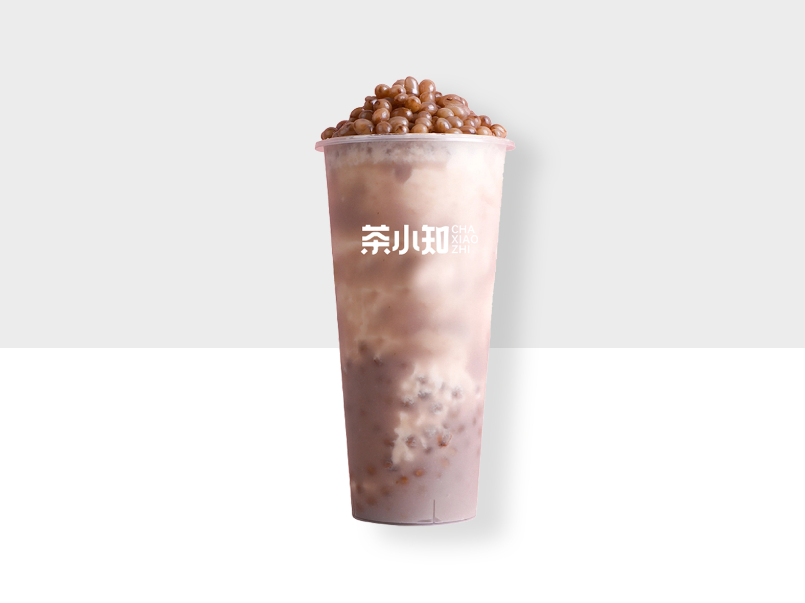 芋泥红豆鲜奶茶